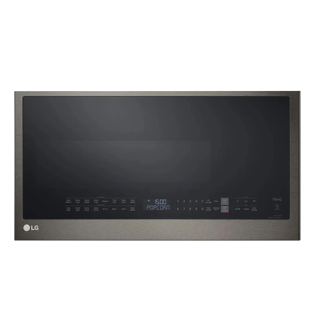 Lg 1737 Series Black Over-the-range Microwave