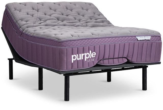 Purple Rejuvenate Plus Premium Smart Adjustable Mattress Set