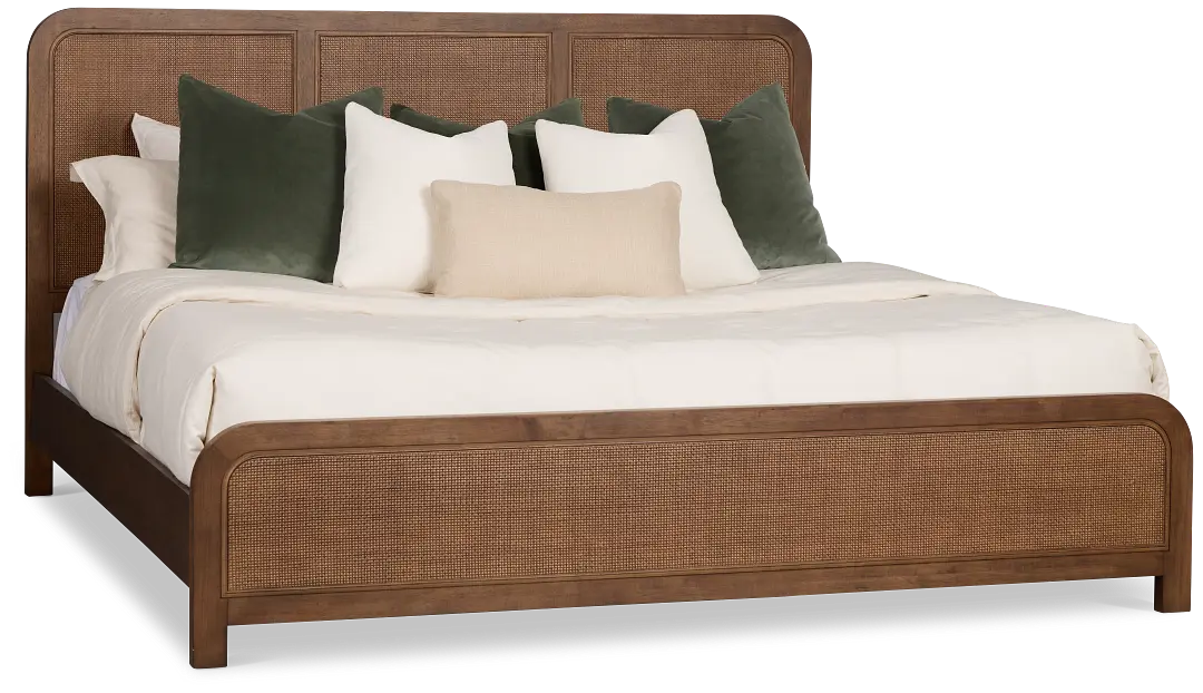 Pacific Mid Tone Platform Bed Pacific Mid Tone Platform Bed