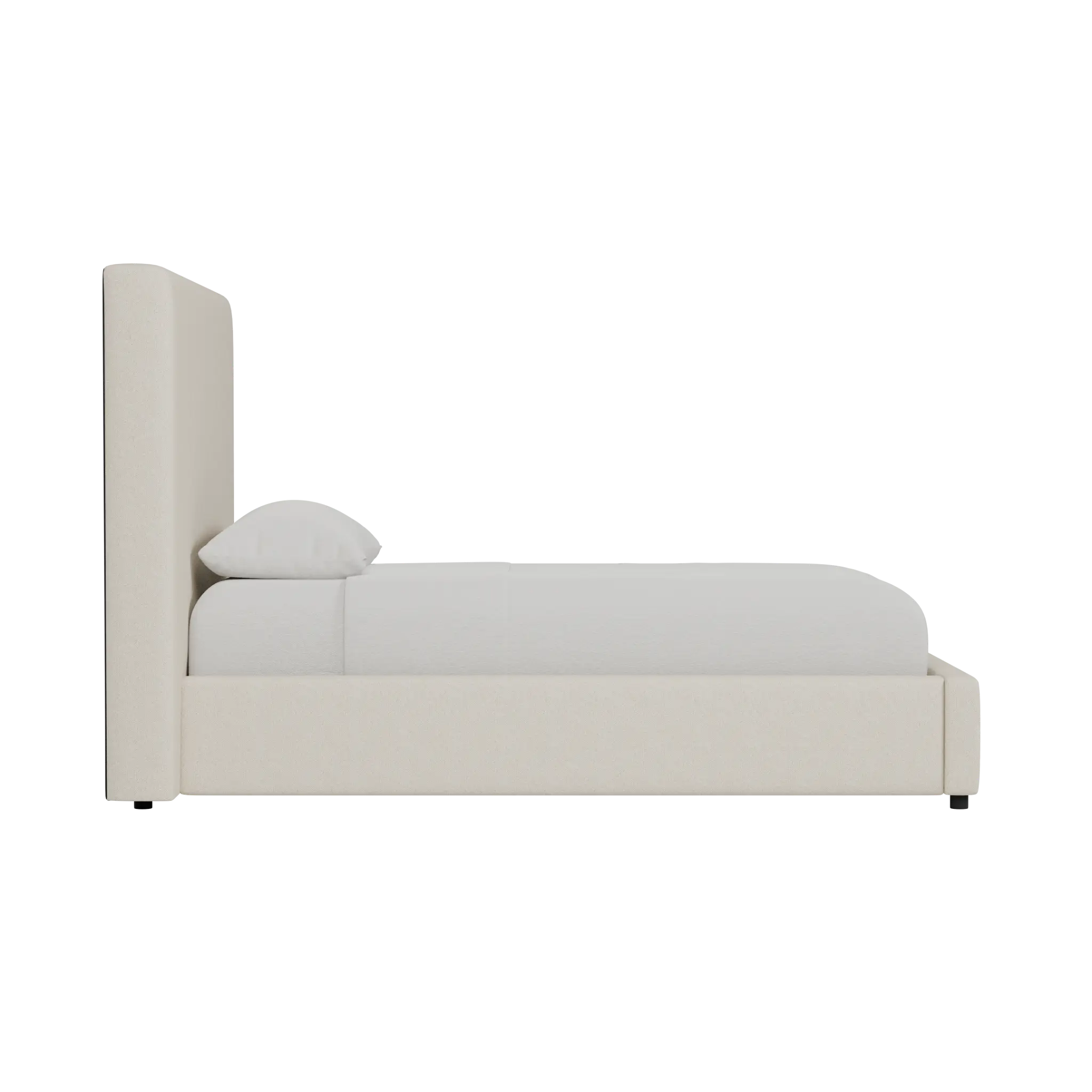 Grayton Gellar Green 54" Upholstered Platform Bed Grayton Gellar Green 54" Upholstered Platform Bed