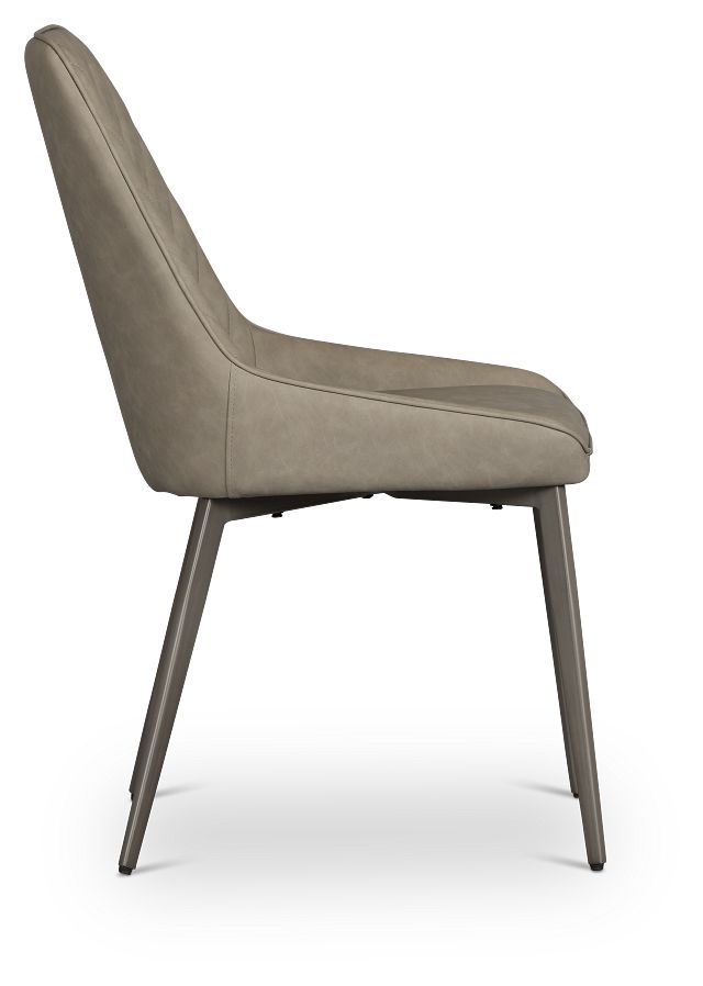 Maricopa Light Gray Upholstered Side Chair