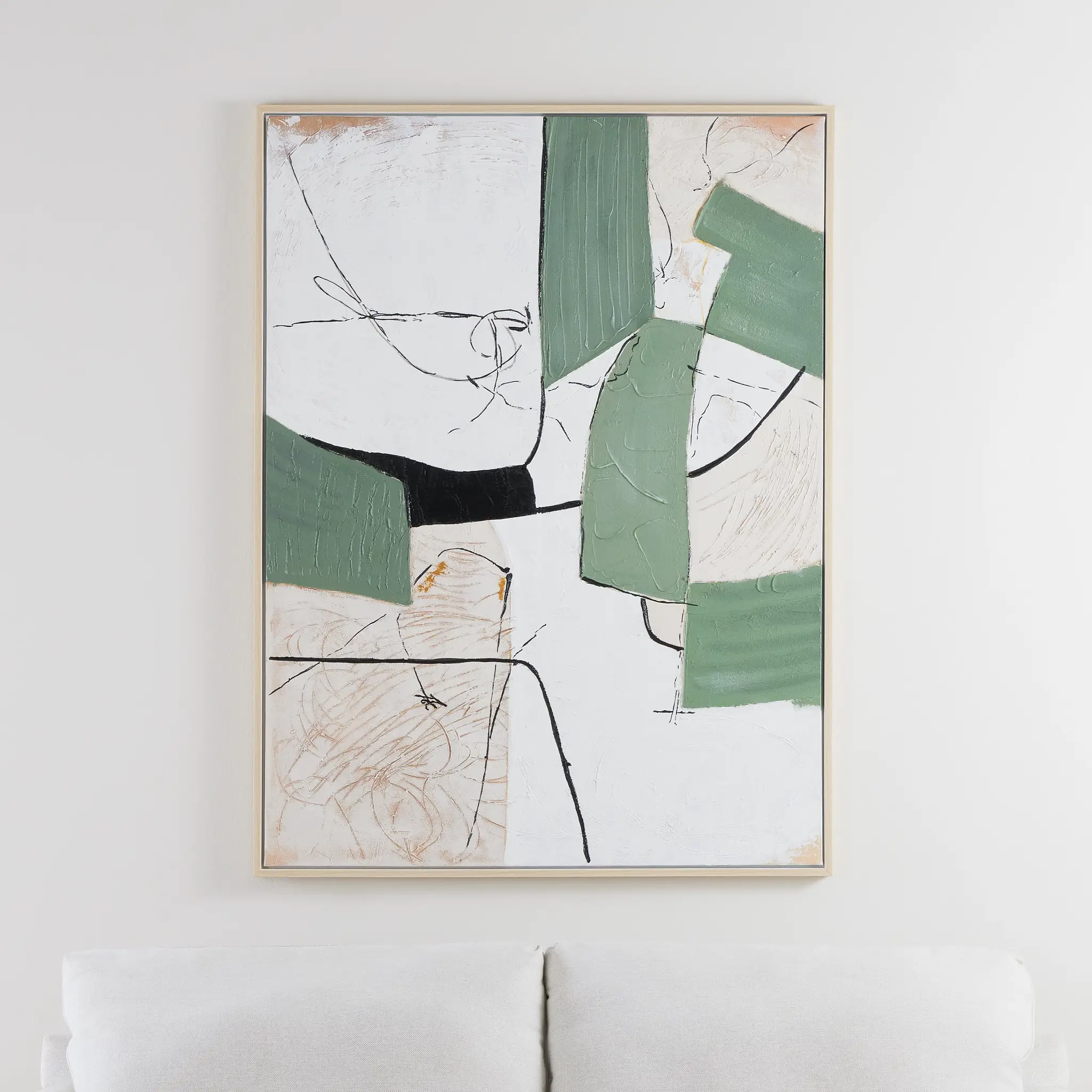 Darias Dark Green Wall Art Darias Dark Green Wall Art