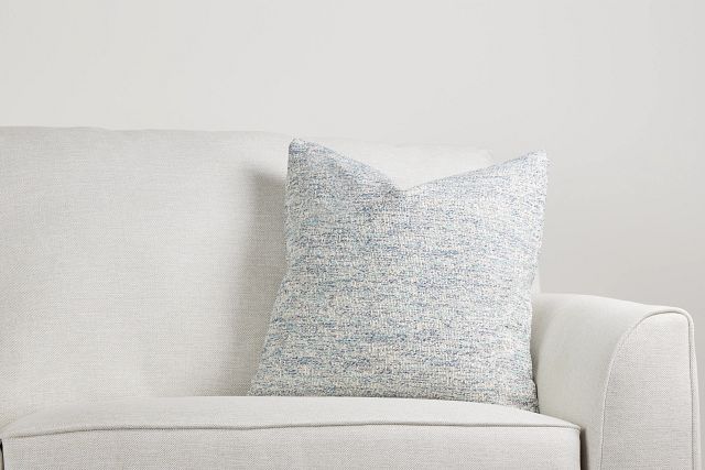 Baxter Light Blue 20" Accent Pillow