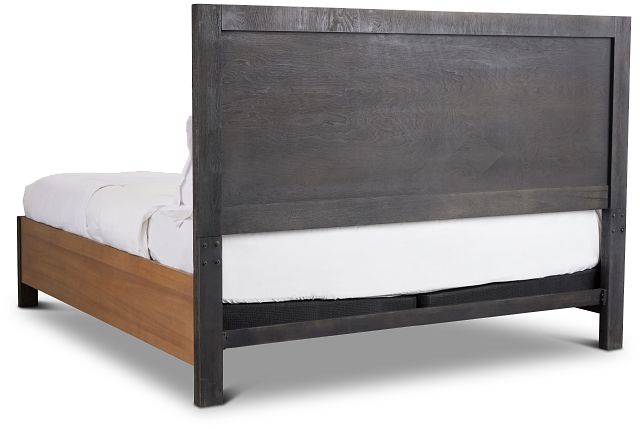 Jackson Two-tone Panel Bed