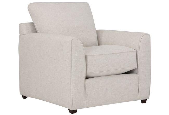 Asheville Light Taupe Fabric Chair