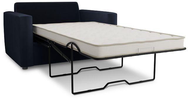 Siesta Joya Dark Blue Fabric Innerspring Sleeper