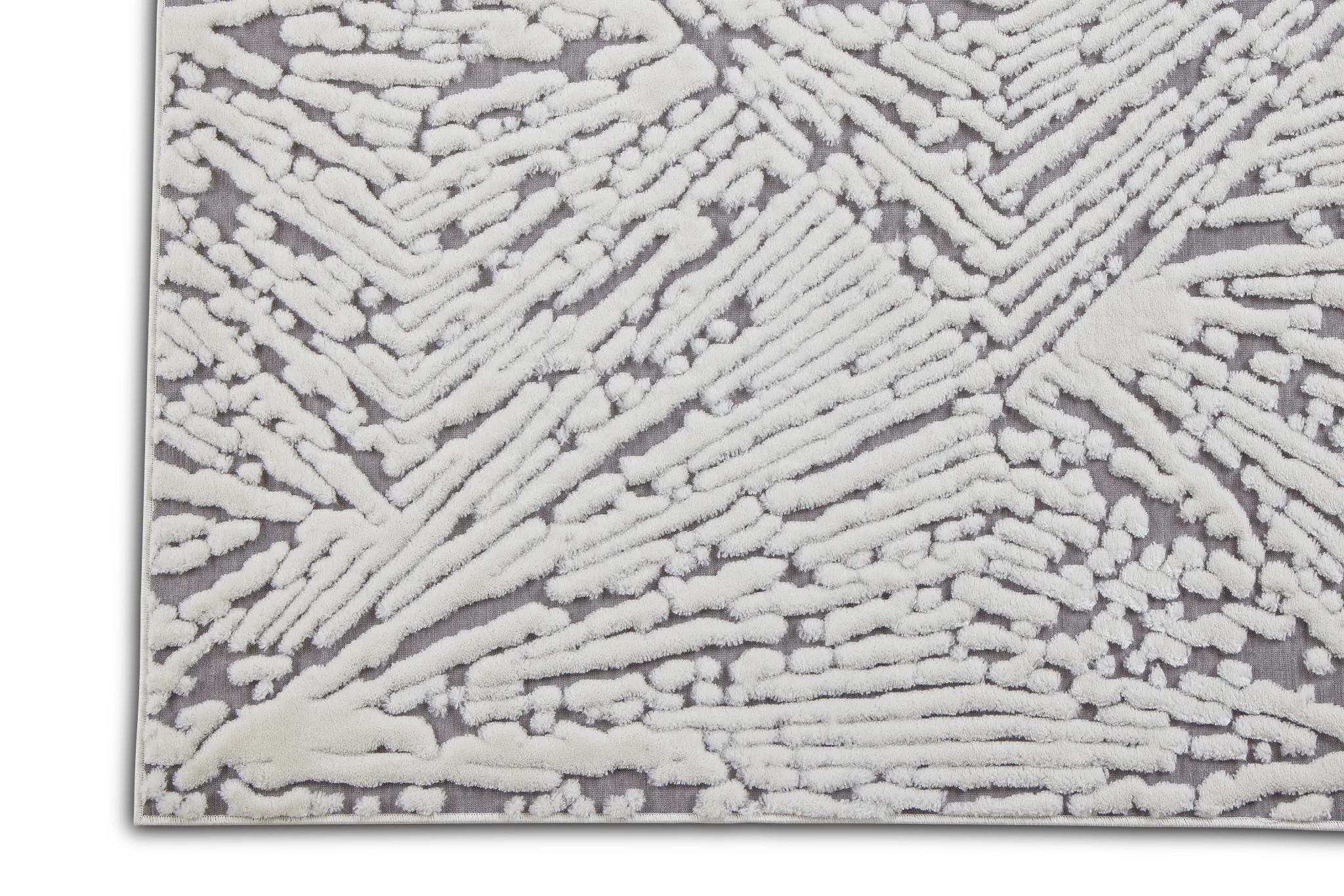 Orion White 5x8 Area Rug