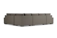 Edgewater Elite Brown Medium Left Chaise Sectional