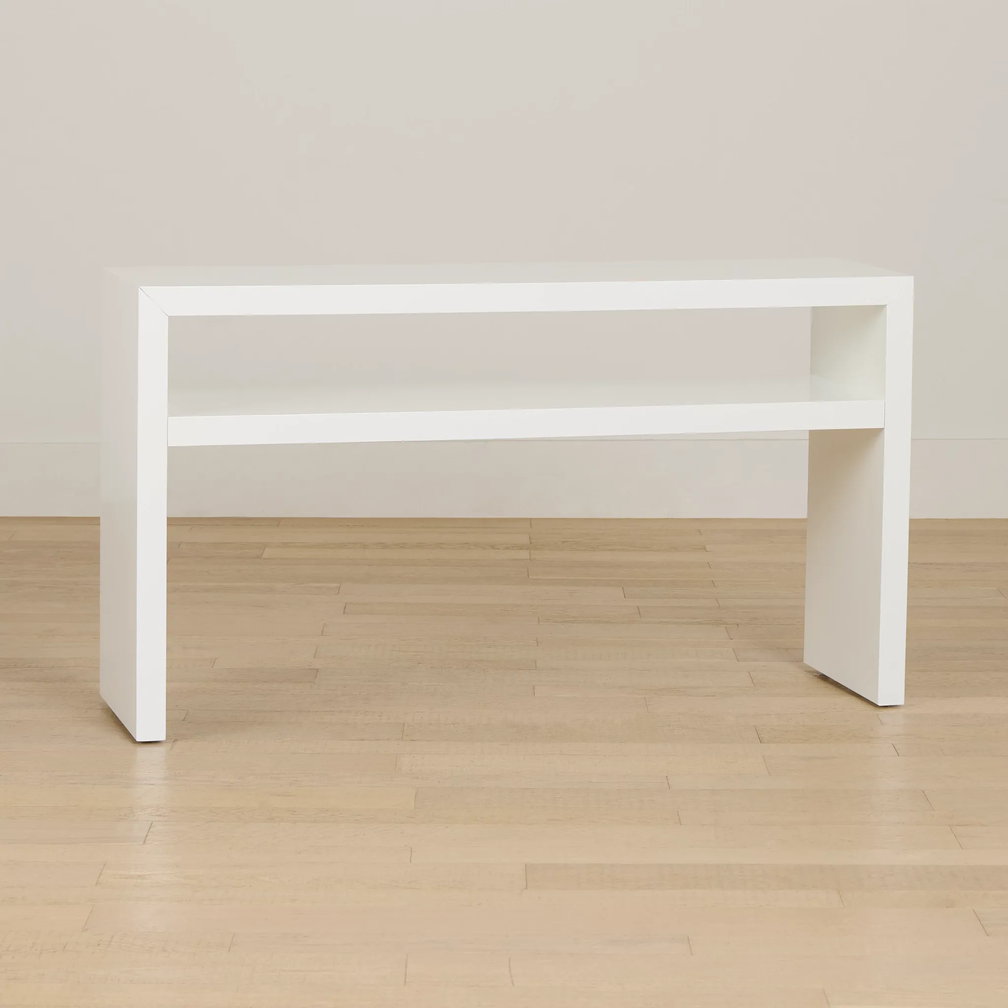 Nantucket White Open Console Table