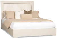 Valencia Light Tone Panel Bed