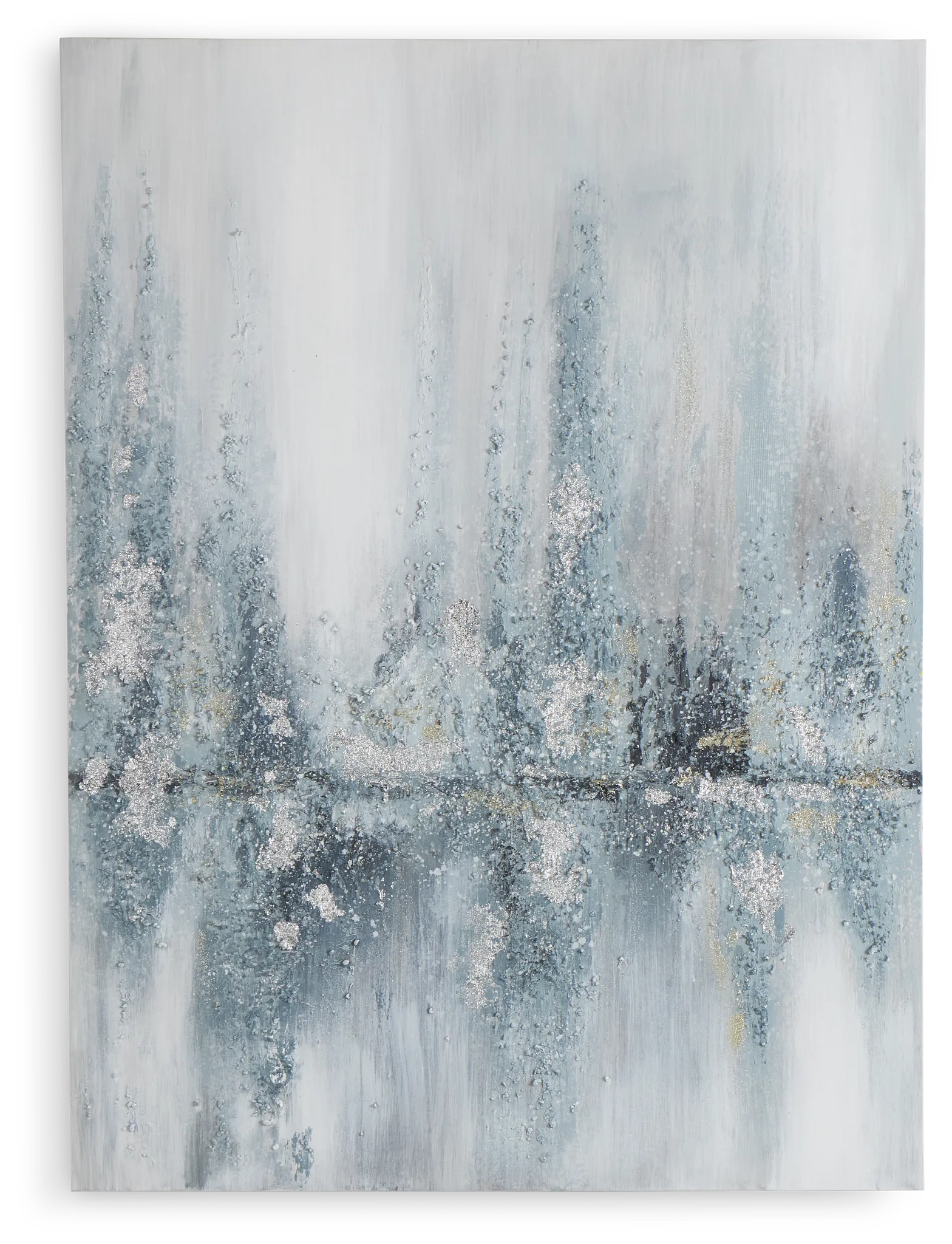 Aelia Gray Canvas Wall Art