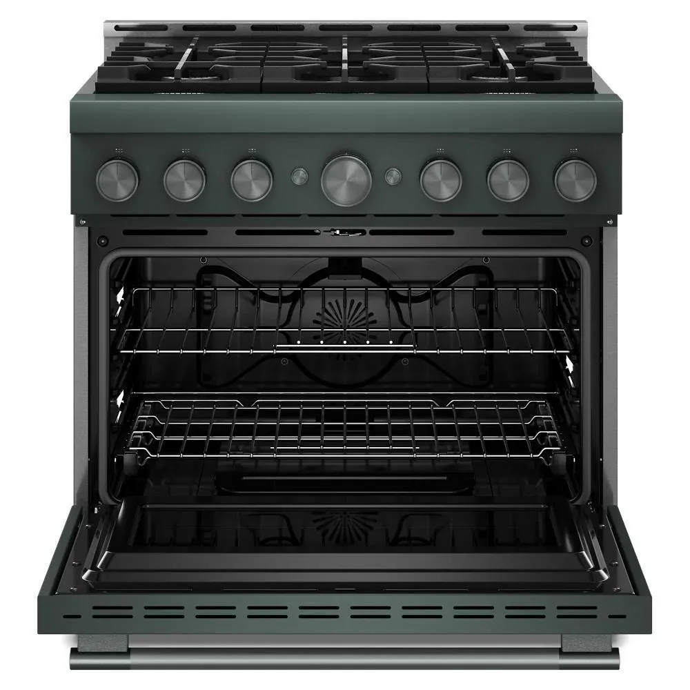 Kitchenaid 936 Series Green Gas Range