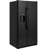 Ge Profile 22 Series Black Side By Side Refrigerator