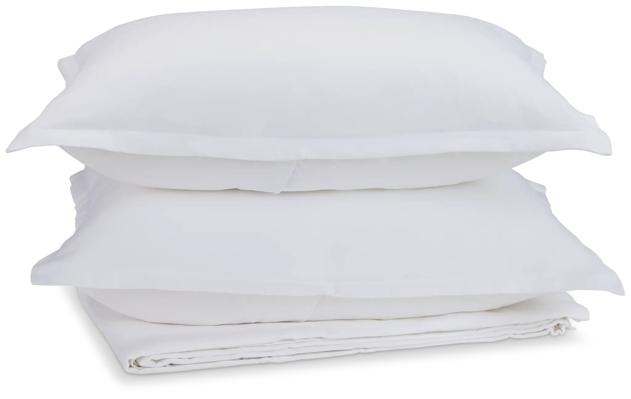 Arcadi White 3-piece Duvet Set Arcadi White 3-piece Duvet Set