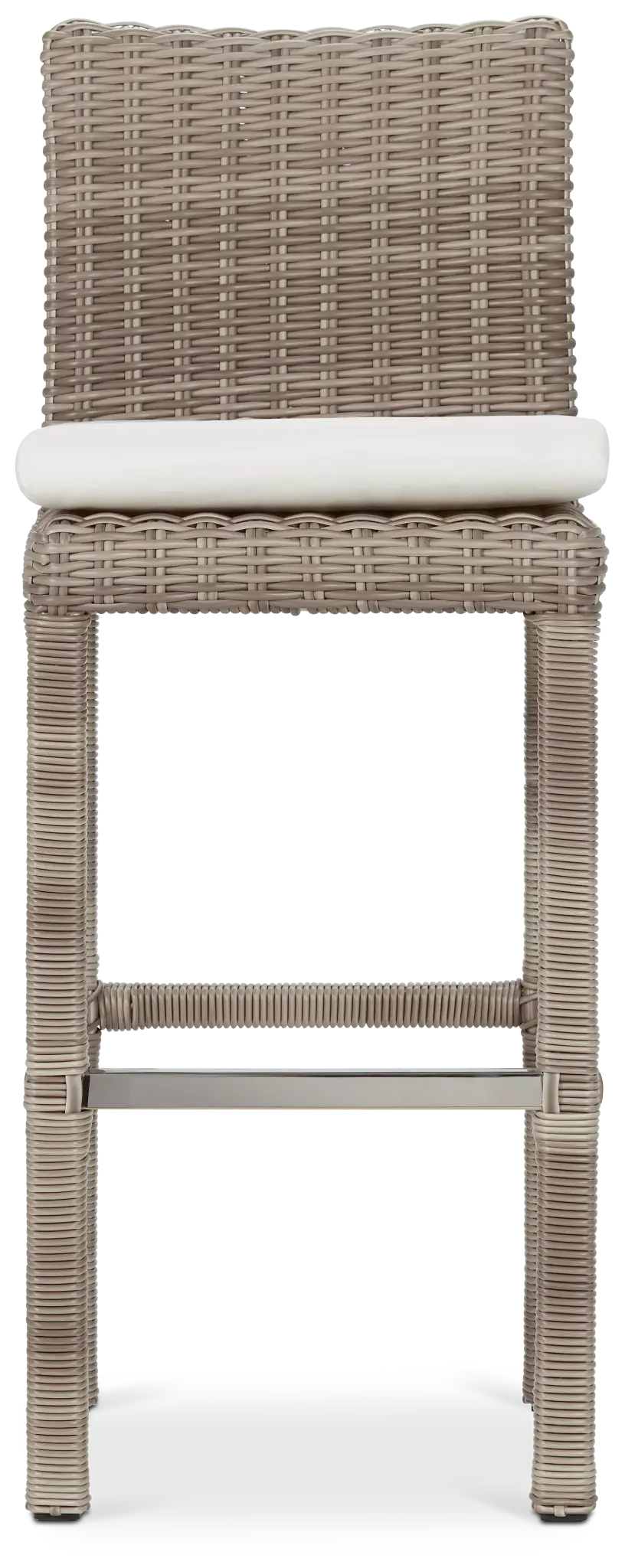 Raleigh White Woven 30" Barstool Raleigh White Woven 30" Barstool