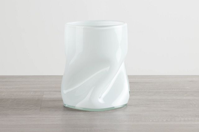 Cailin White Small Vase