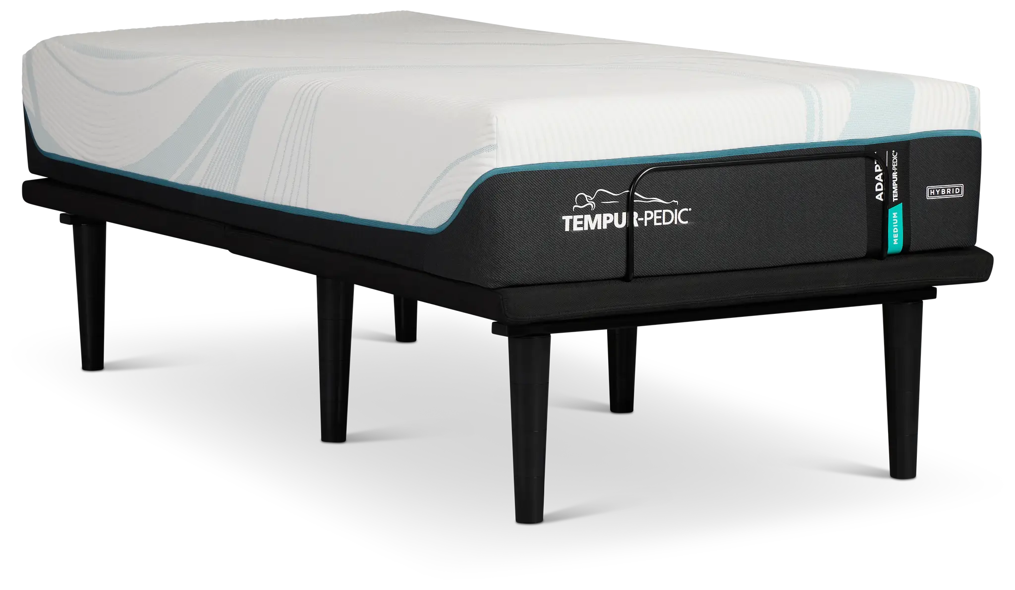 Tempur-pedic Tempur-adapt Medium Hybrid Ease Adjustable Mattress Set Tempur-pedic Tempur-adapt Medium Hybrid Ease Adjustable Mattress Set