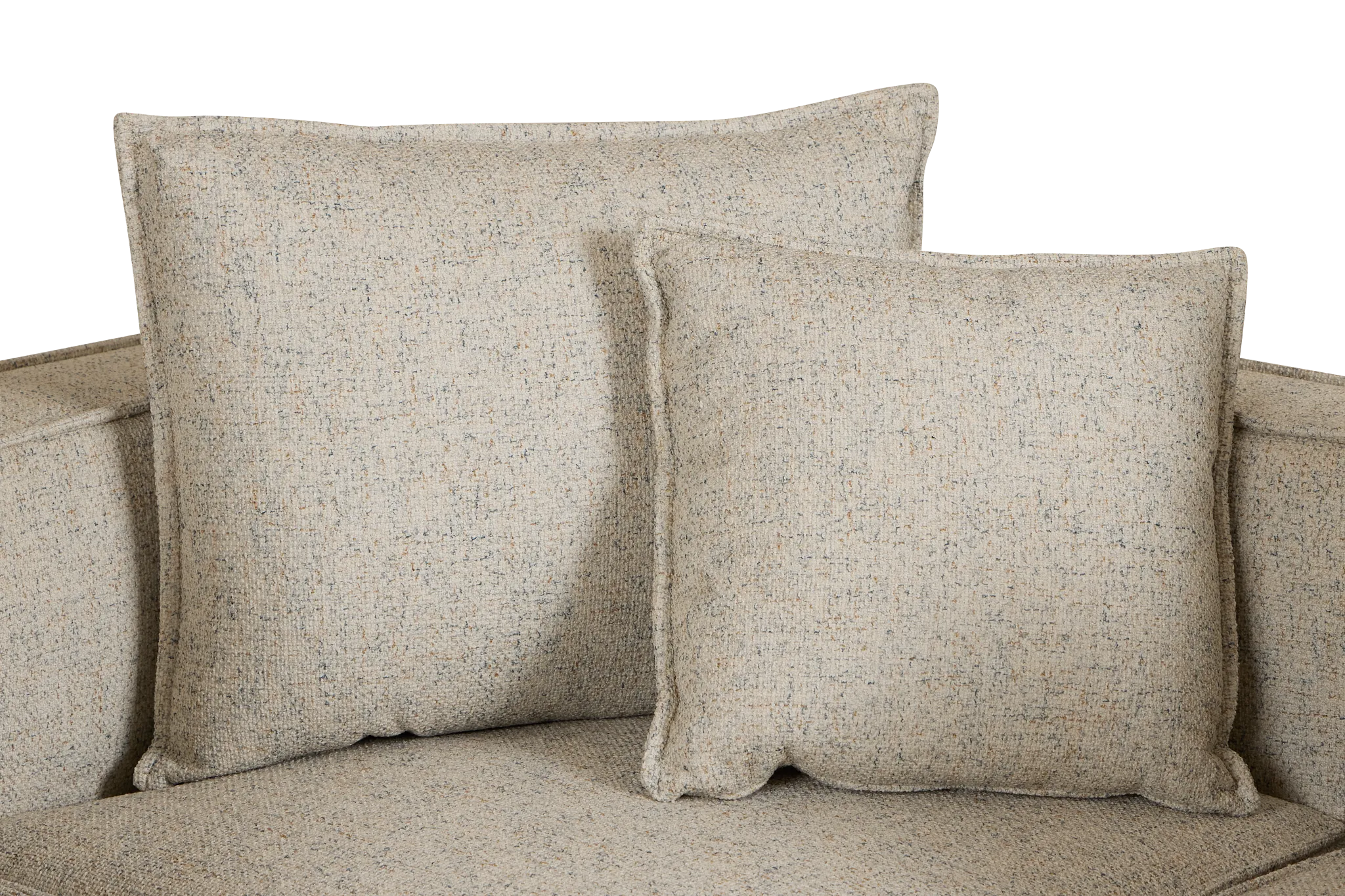 Tatum Beige Fabric 4-piece Modular Sectional