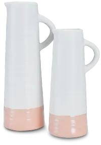 Sable White Medium Vase