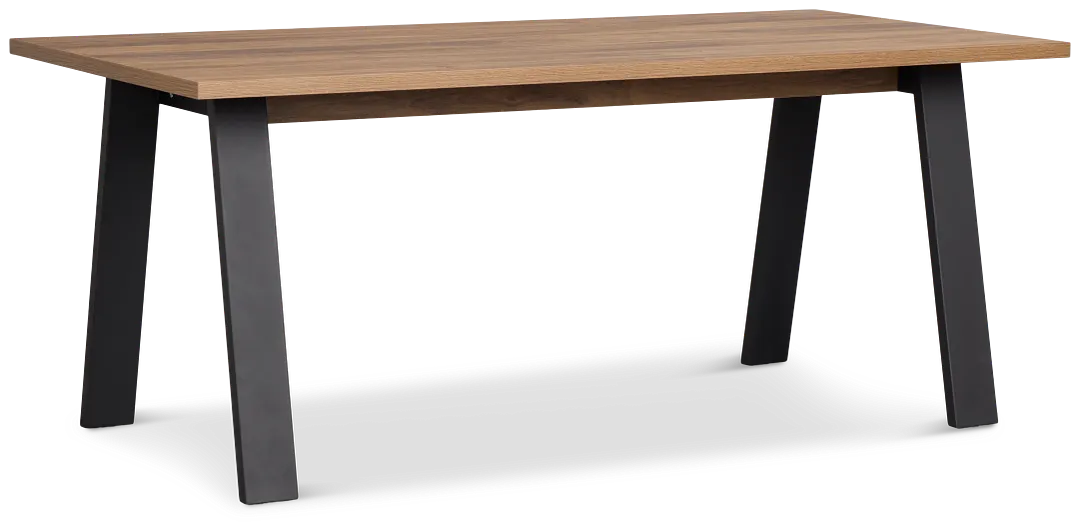 Trento Mid Tone 71" Rectangular Table