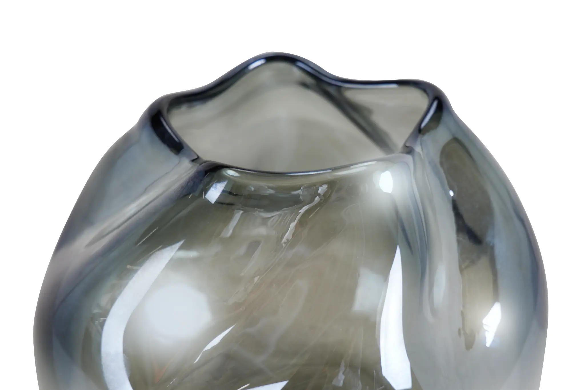 Tinley Dark Gray Small Vase Tinley Dark Gray Small Vase