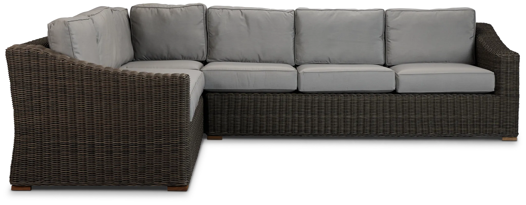 Canyon Gray Gray Medium Right Sectional