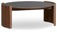 Nomad Mid Tone Ceramic Round Coffee Table