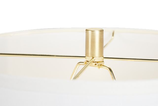 Soothe White Ceramic Table Lamp