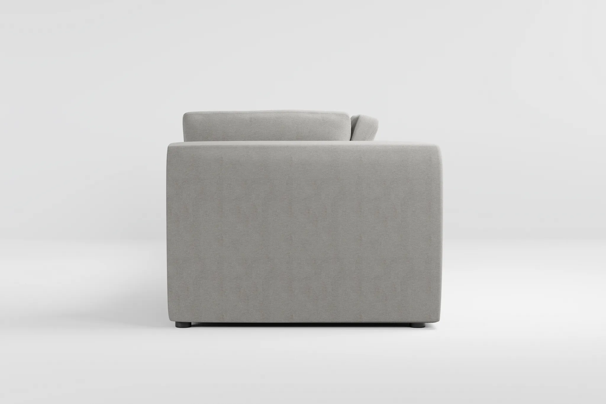 Destin Maguire Gray Fabric 3-piece Modular Sofa