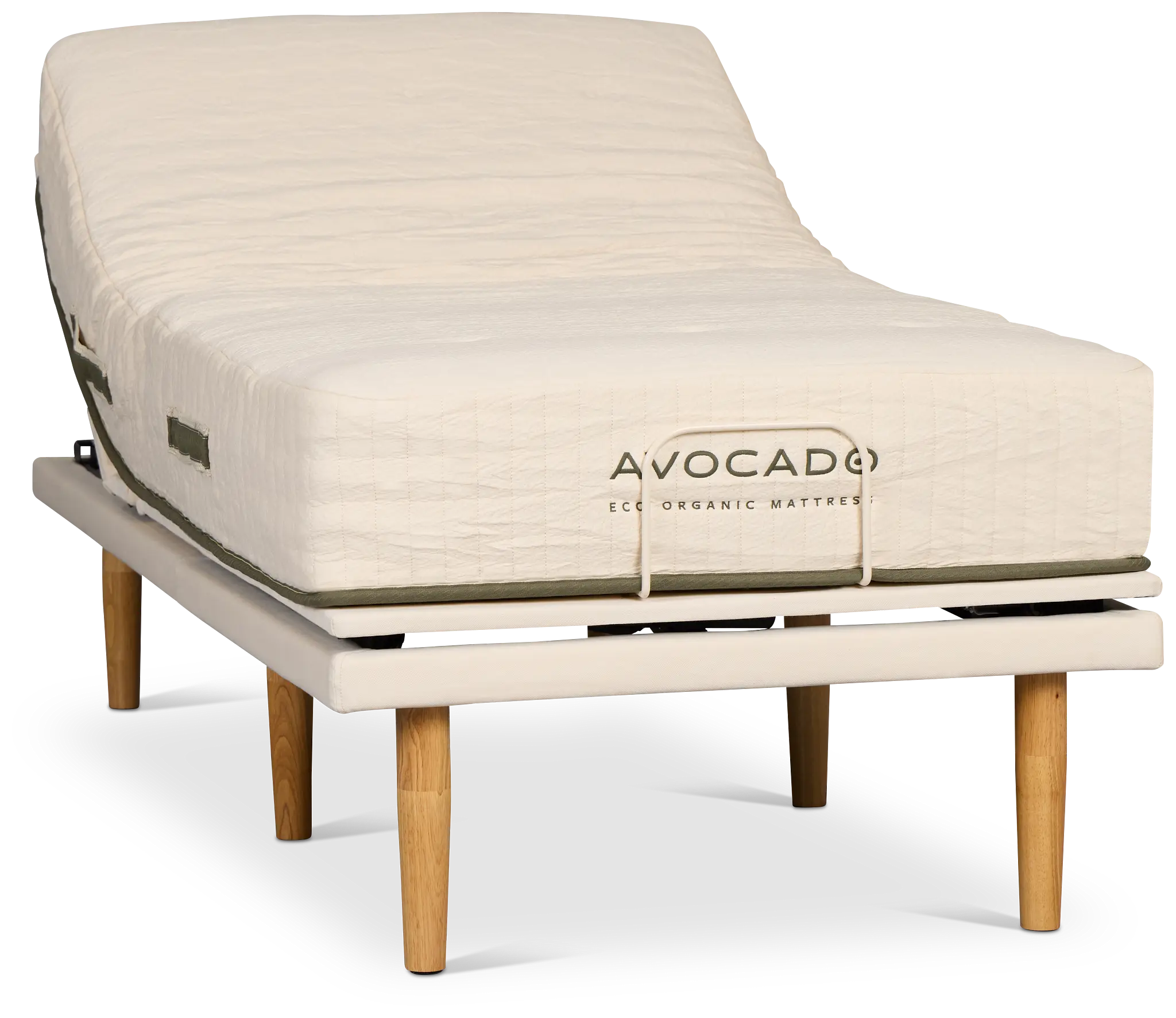 Avocado Eco Organic Cushion Firm Eco Plus Adjustable Base Mattress Set Avocado Eco Organic Cushion Firm Eco Plus Adjustable Base Mattress Set