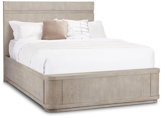 Soho Light Tone Platform Bed