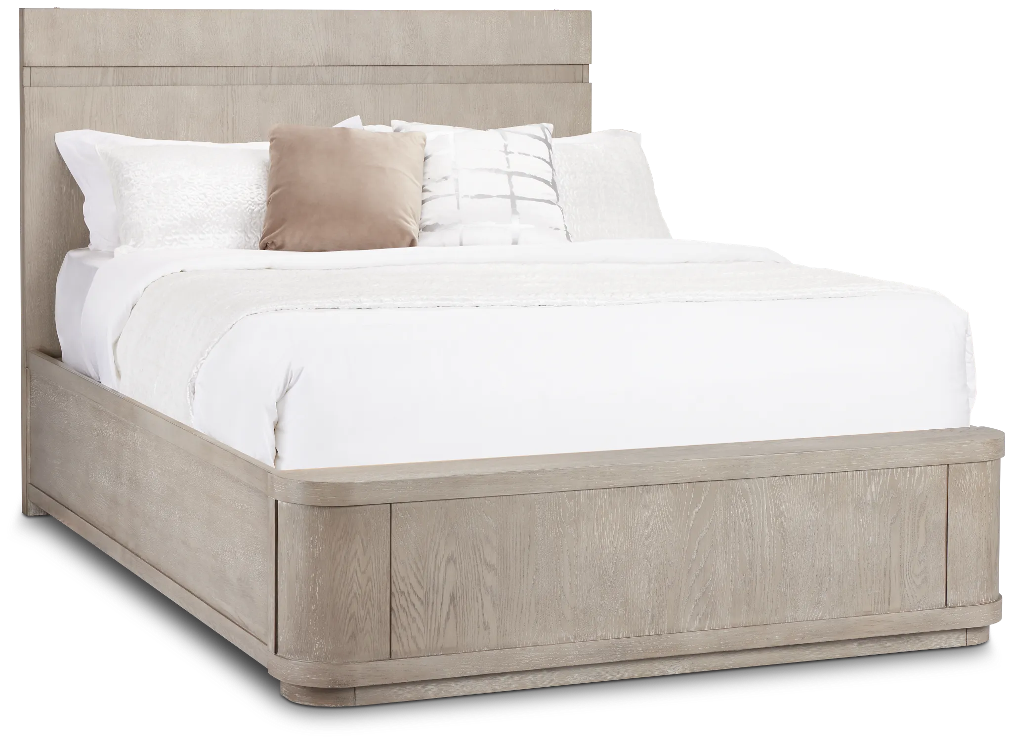 Soho Light Tone Platform Bed