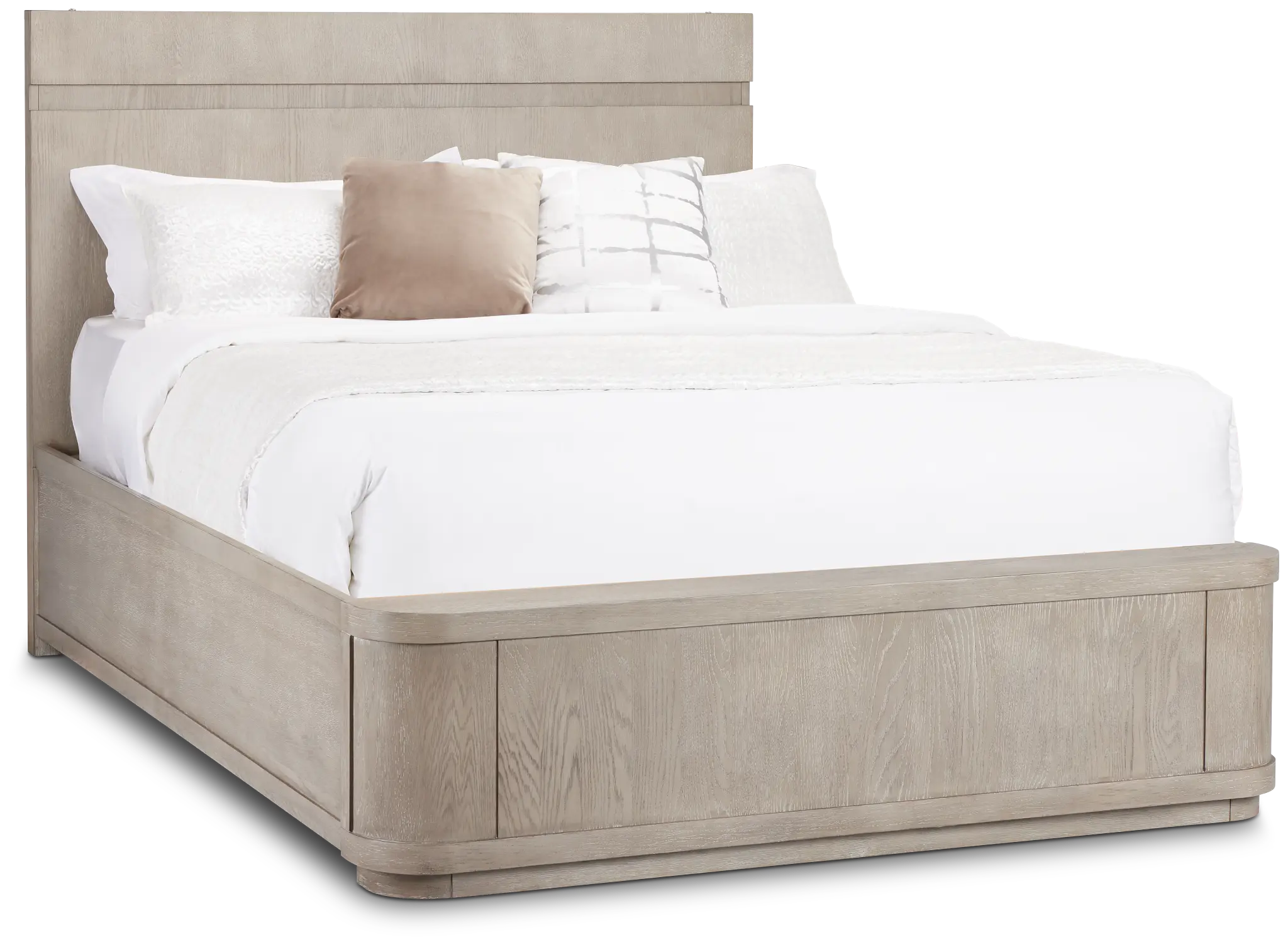 Soho Light Tone Platform Bed Soho Light Tone Platform Bed