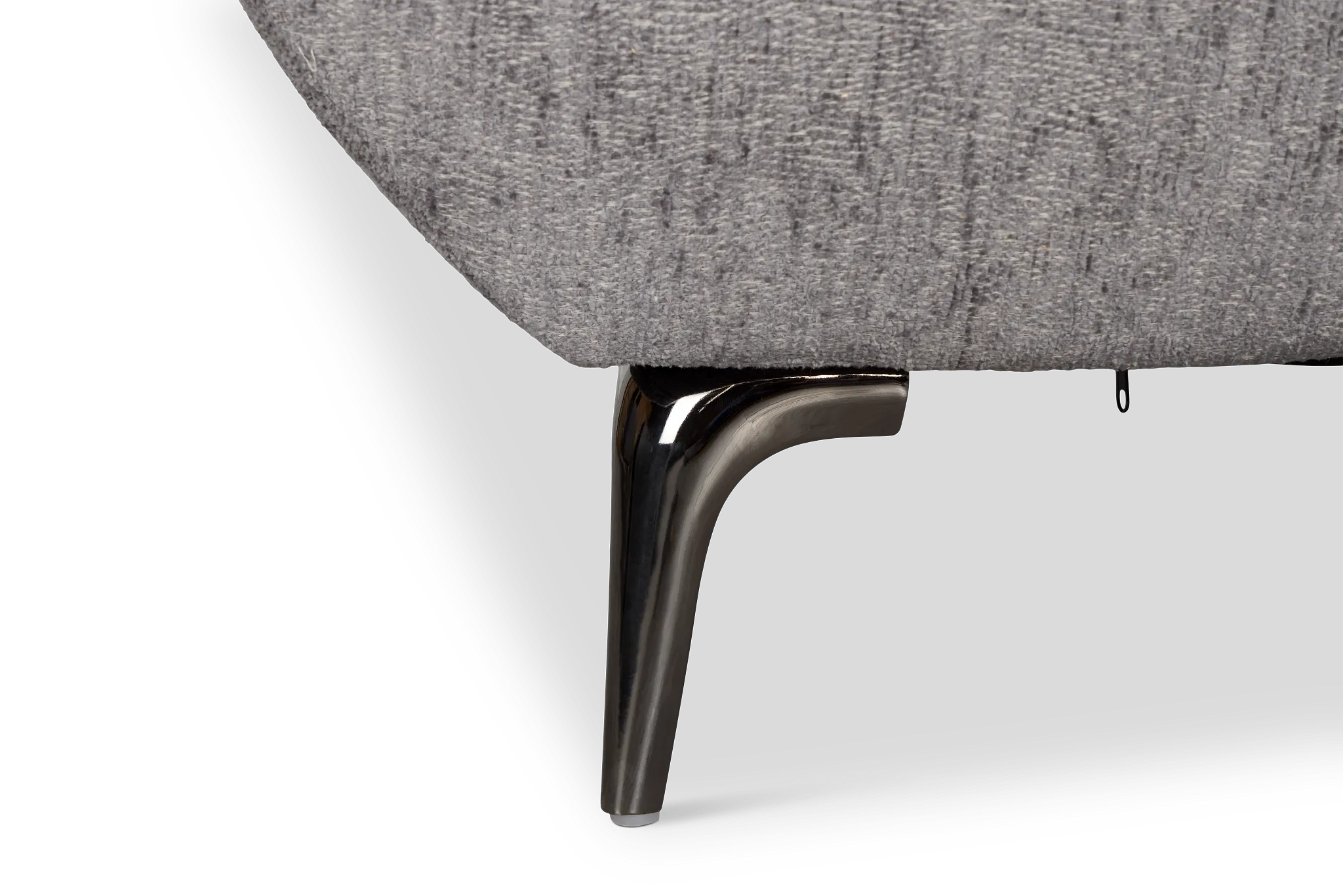 Zoey Dark Gray Fabric Sofa