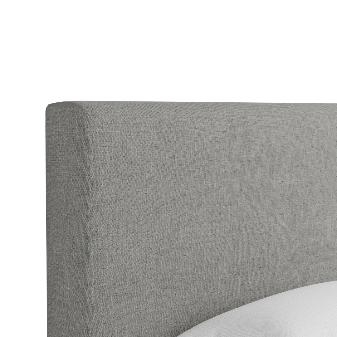 Grayton Linen 54" Upholstered Platform Bed