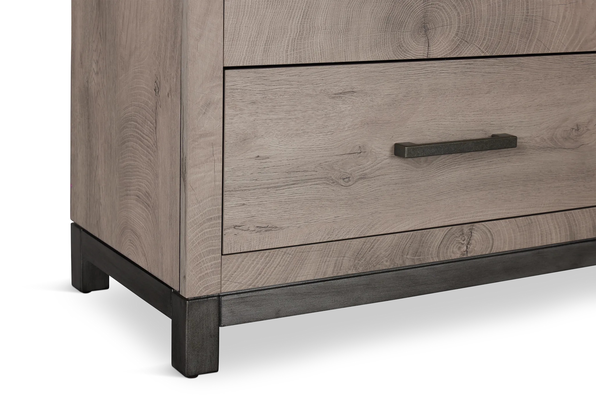 Evanston Gray Dresser & Mirror