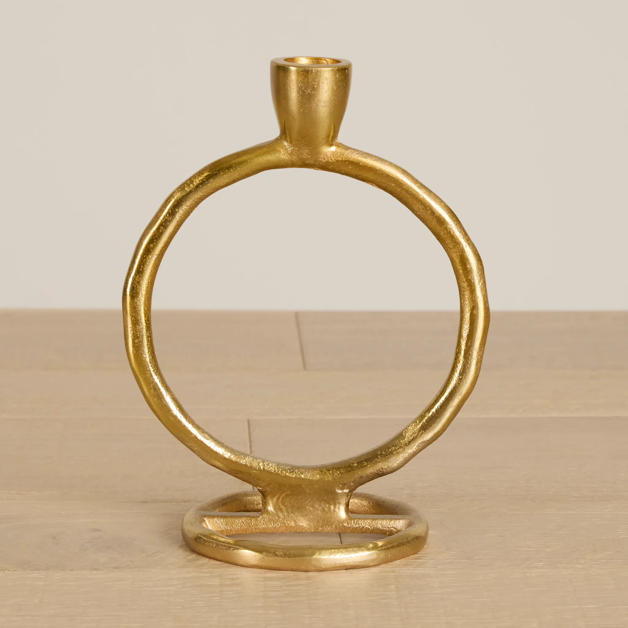 Ringo Gold Large Candle Holder