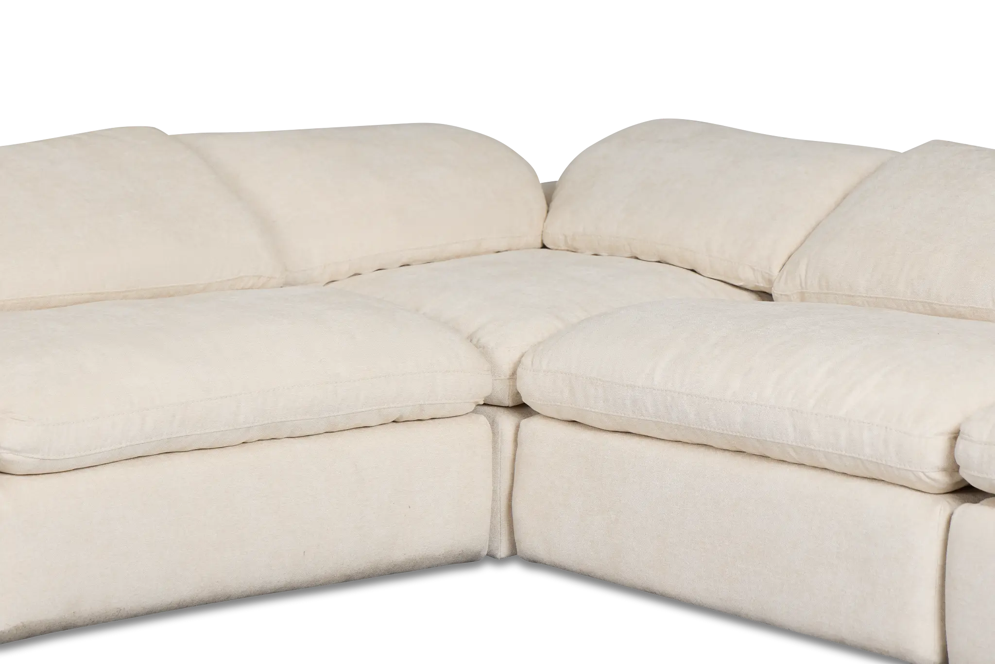 Drift Light Beige Fabric Medium Left Bumper Power Sectional Drift Light Beige Fabric Medium Left Bumper Power Sectional