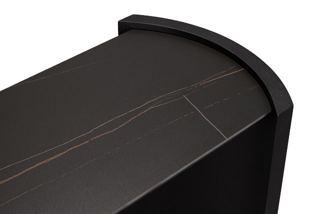 Nomad Black Ceramic Sofa Table