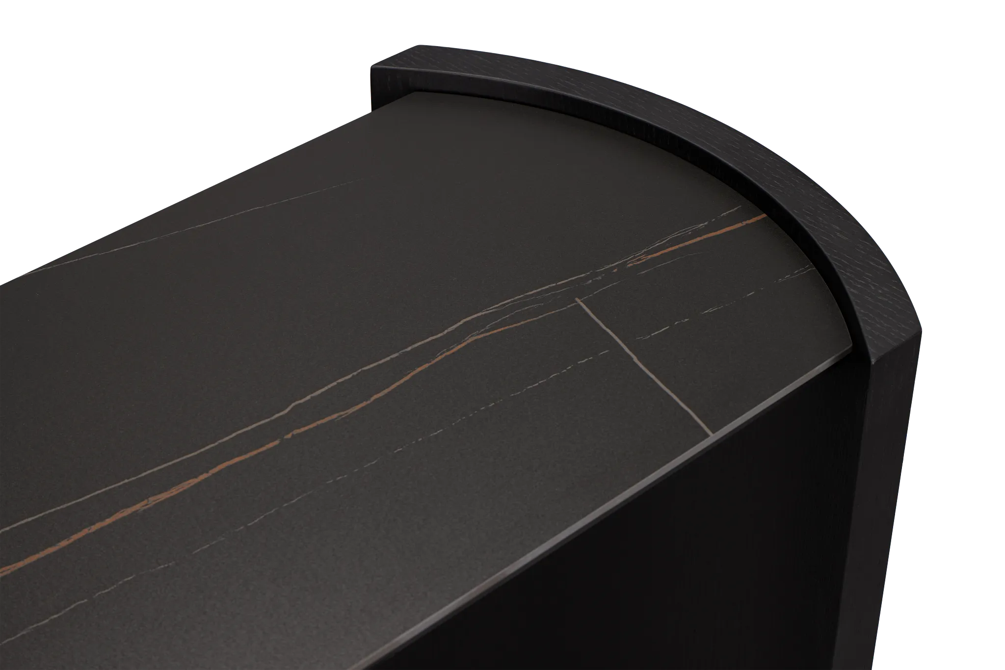 Nomad Black Ceramic Sofa Table