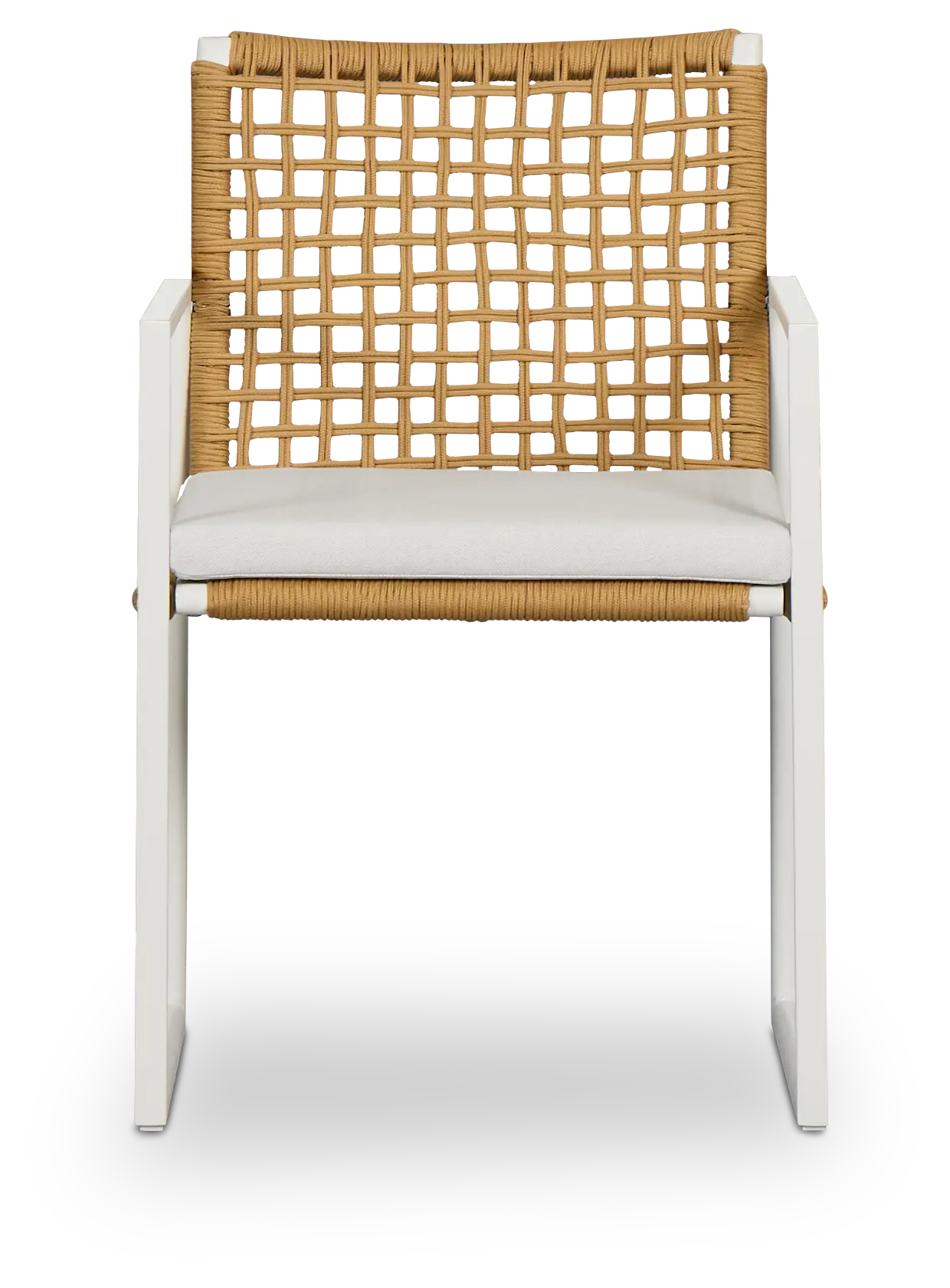 Sunrise White Aluminum Arm Chair Sunrise White Aluminum Arm Chair