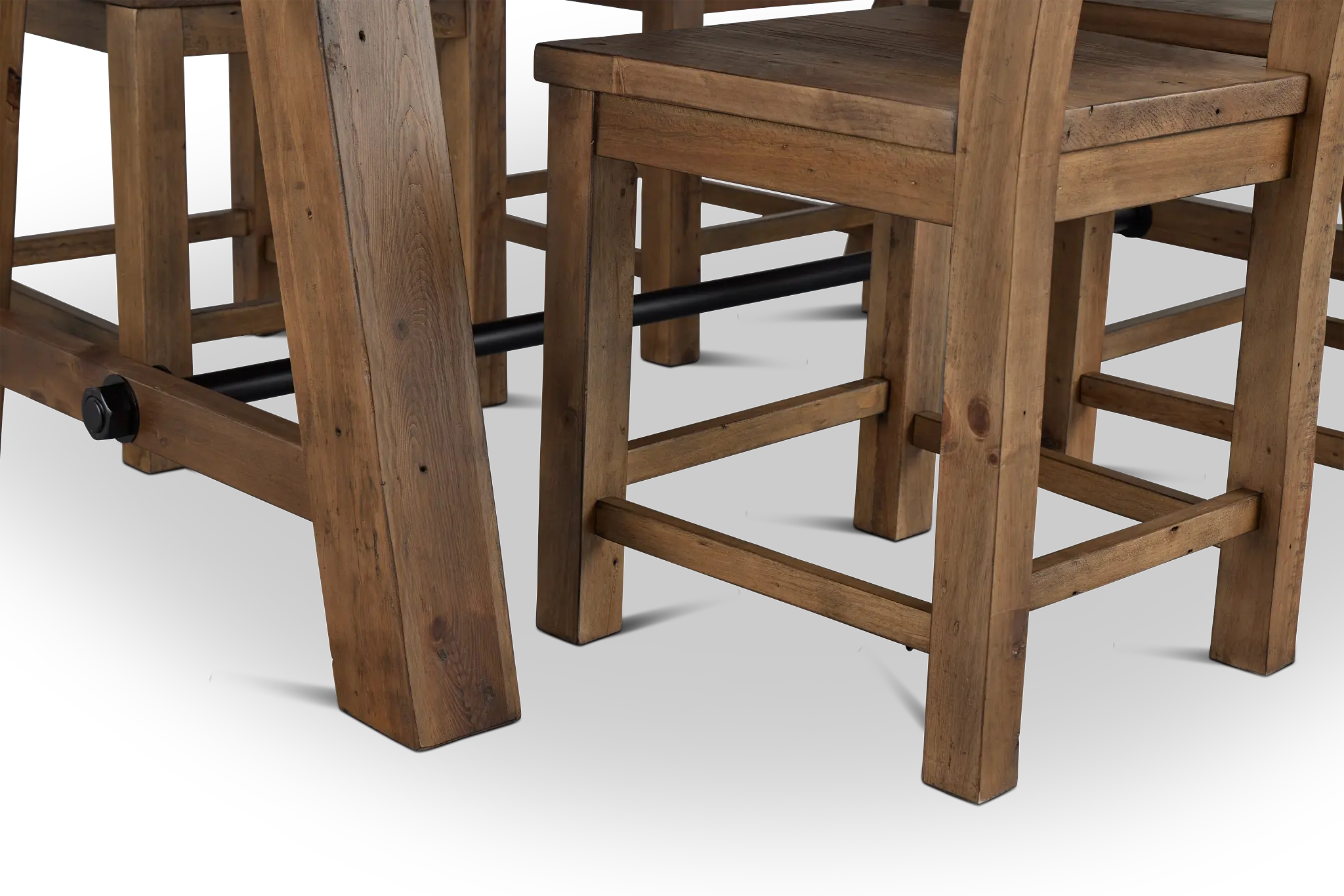 Maxton Mid Tone Rect Table & 4 Chairs Maxton Mid Tone Rect Table & 4 Chairs