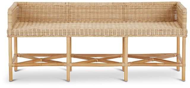 Banzai Light Tone Woven Bench