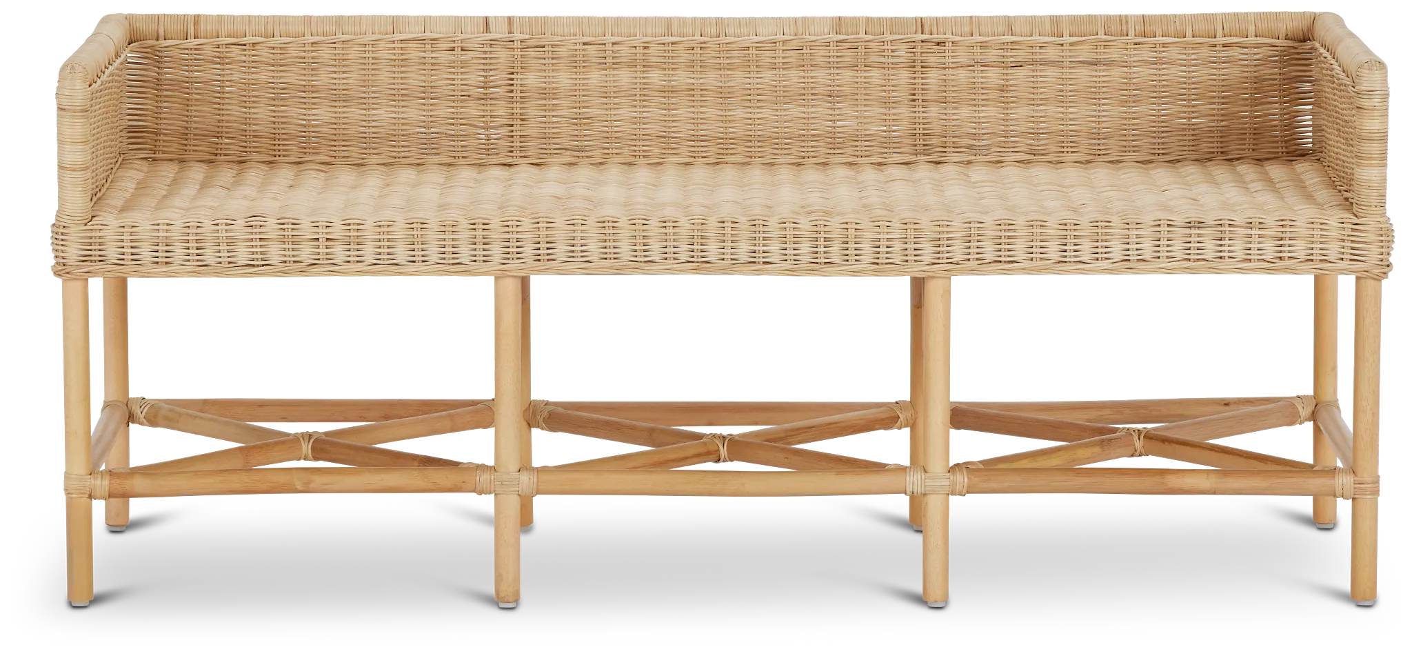 Banzai Light Tone Woven Bench