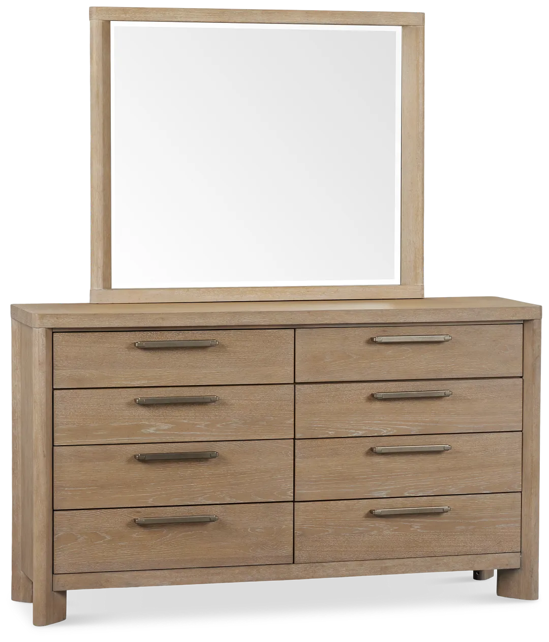 Alton Light Tone Dresser & Mirror