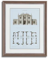 Model Beige Framed Wall Art