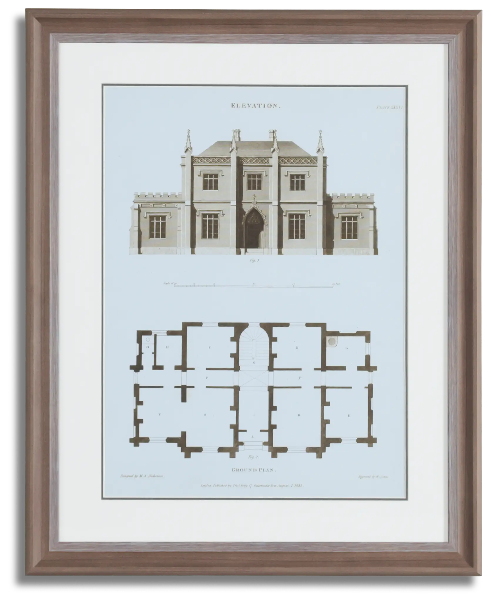 Model Beige Framed Wall Art Model Beige Framed Wall Art