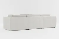 Destin Maguire Ivory Fabric 5-piece Modular Sectional