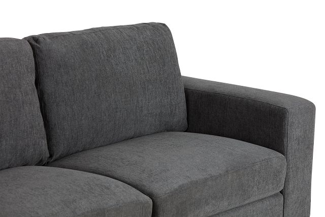 Estelle Dark Gray Fabric Sofa (7)