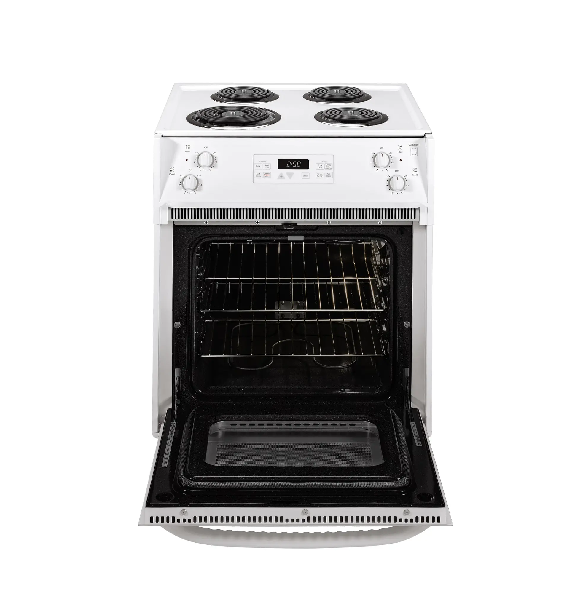 Ge 250 Series White 27" Electric Range Ge 250 Series White 27" Electric Range